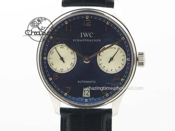 MIROTIME 0204 Portuguese Tourbillon Power Reserve Moonphase SS Black Dial Gold Numbers On Black Leather Strap RelaxedFit 7320